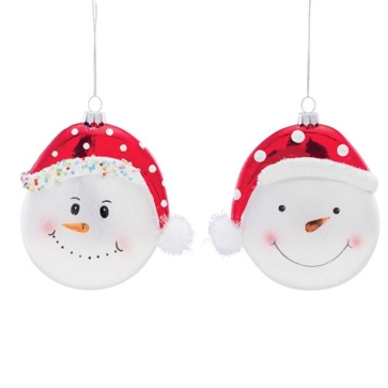 Whimsical Snowman Ornament